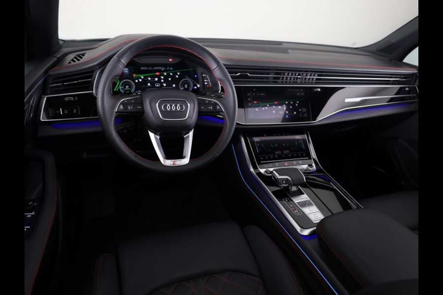 Audi Q7 60 TFSI e quattro Pro Line S Competition 490pk | Panoramadak | Wegklapbare trekhaak |  Stoelventilatie/massage voorin | HD-matrix-led, laserlicht | Digitale oled-achterlichten | Bang & Olufsen Premium 3D | Leder Valcona S-logo ruitpatroon