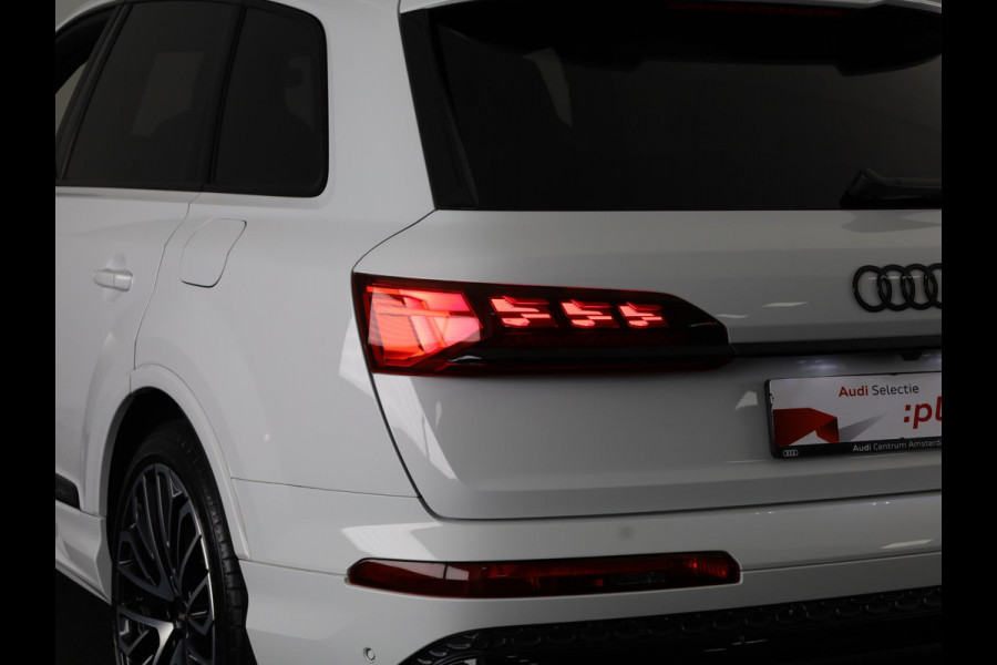 Audi Q7 60 TFSI e quattro Pro Line S Competition 490pk | Panoramadak | Wegklapbare trekhaak |  Stoelventilatie/massage voorin | HD-matrix-led, laserlicht | Digitale oled-achterlichten | Bang & Olufsen Premium 3D | Leder Valcona S-logo ruitpatroon