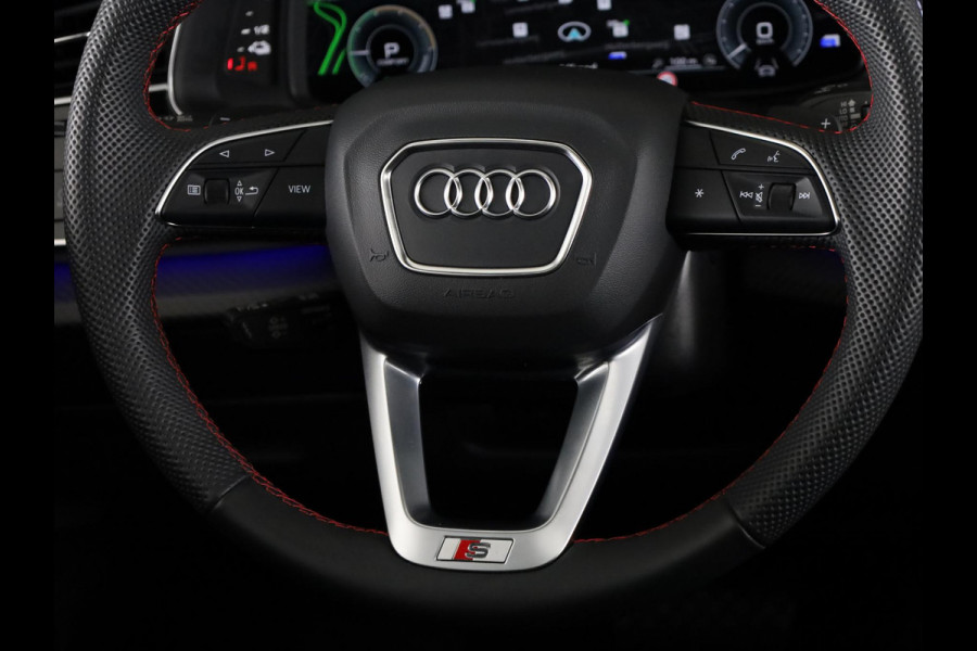 Audi Q7 60 TFSI e quattro Pro Line S Competition 490pk | Panoramadak | Wegklapbare trekhaak |  Stoelventilatie/massage voorin | HD-matrix-led, laserlicht | Digitale oled-achterlichten | Bang & Olufsen Premium 3D | Leder Valcona S-logo ruitpatroon