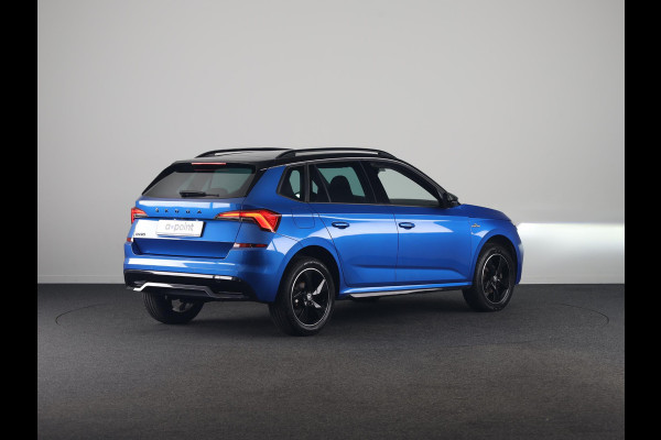 Škoda Kamiq 1.0 TSI Monte Carlo 110 PK DSG | Navigatie via app | Panorama dak | 17"LM velgen | Parkeercamera |