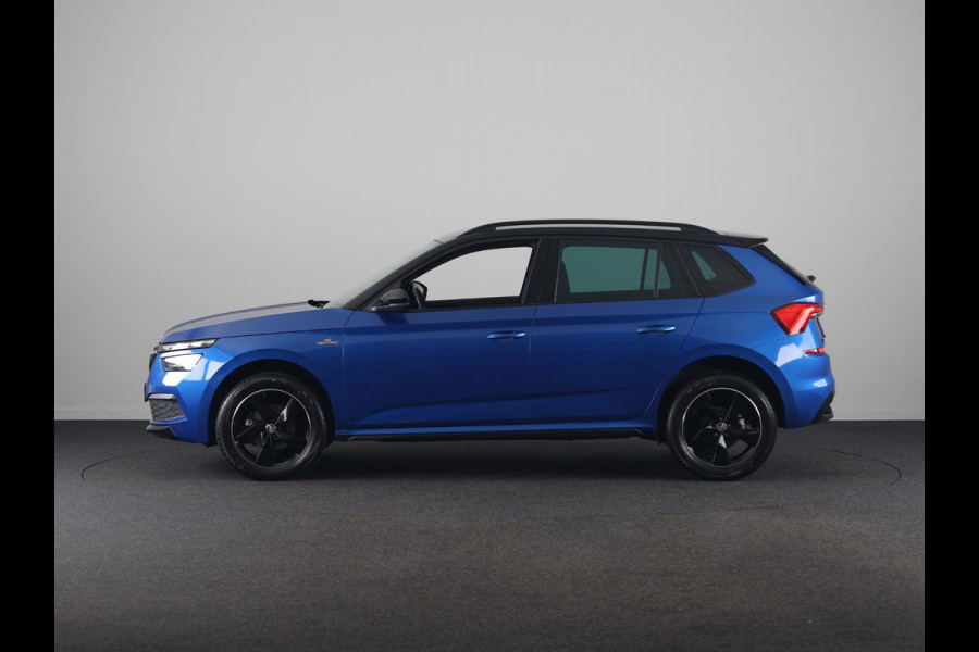 Škoda Kamiq 1.0 TSI Monte Carlo 110 PK DSG | Navigatie via app | Panorama dak | 17"LM velgen | Parkeercamera |