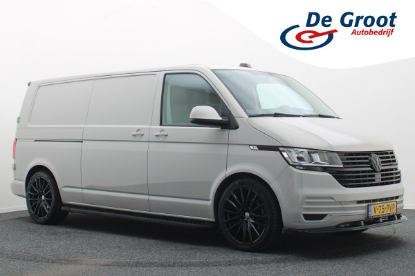 Volkswagen Transporter 2.0 TDI DSG L2H1 Leer, 3-Zits, Camera, Cruise, Airco, Apple Carplay, SideSteps, Elektrisch Pakket, 20''