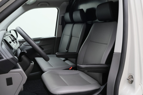 Volkswagen Transporter 2.0 TDI DSG L2H1 Leer, 3-Zits, Camera, Cruise, Airco, Apple Carplay, SideSteps, Elektrisch Pakket, 20''