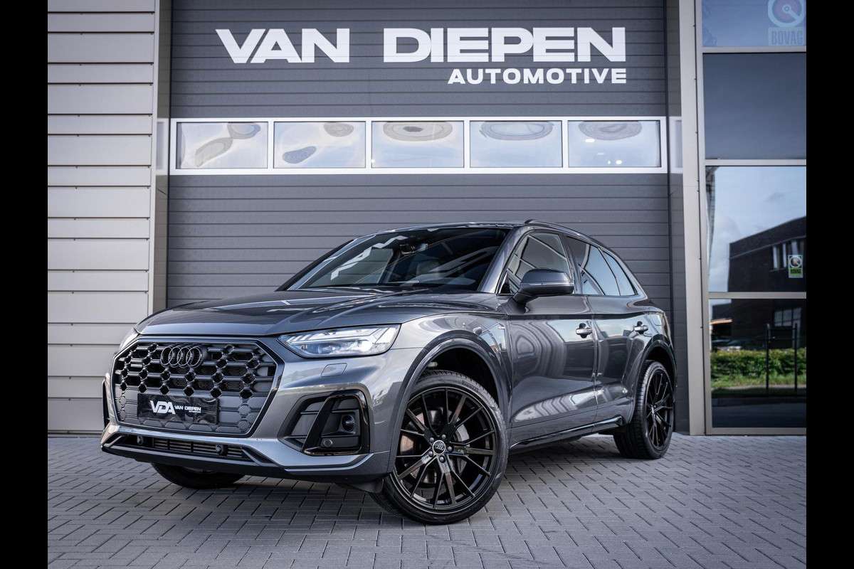 Audi Q5 50 TFSI e S edition 3x S-Line l Pano | Massage l B&O | Trekhaak | B&O