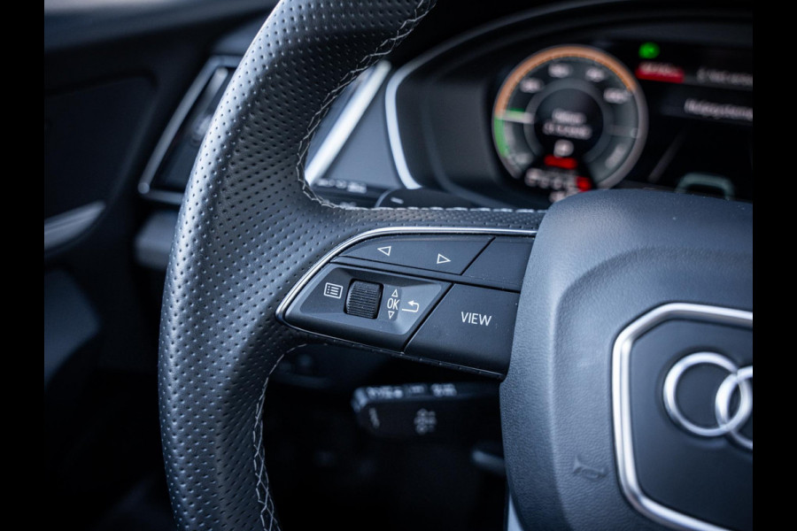 Audi Q5 50 TFSI e S edition 3x S-Line l Pano | Massage l B&O | Trekhaak | B&O