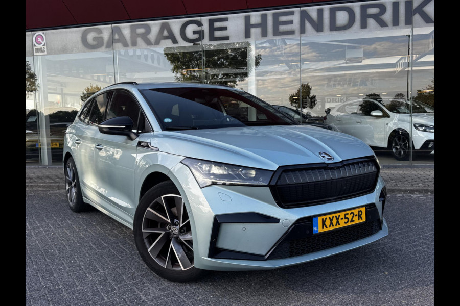 Škoda ENYAQ iV 80 Sportline Business | SOH: nnb | adaptive CC | assistentie Pakket Plus | Parkeer Pakket |