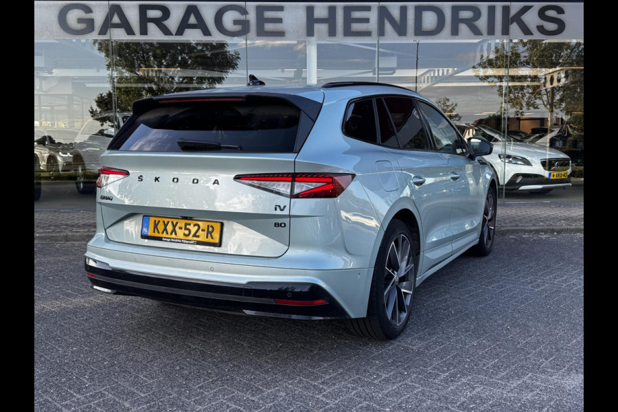 Škoda ENYAQ iV 80 Sportline Business | SOH: nnb | adaptive CC | assistentie Pakket Plus | Parkeer Pakket |