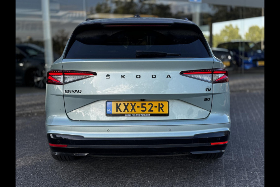 Škoda ENYAQ iV 80 Sportline Business | SOH: nnb | adaptive CC | assistentie Pakket Plus | Parkeer Pakket |