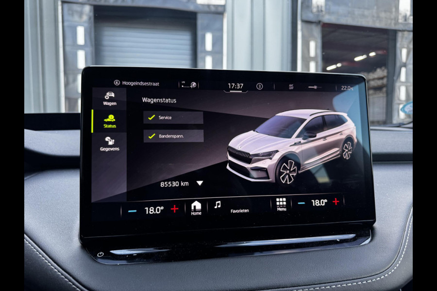 Škoda ENYAQ iV 80 Sportline Business | SOH: nnb | adaptive CC | assistentie Pakket Plus | Parkeer Pakket |