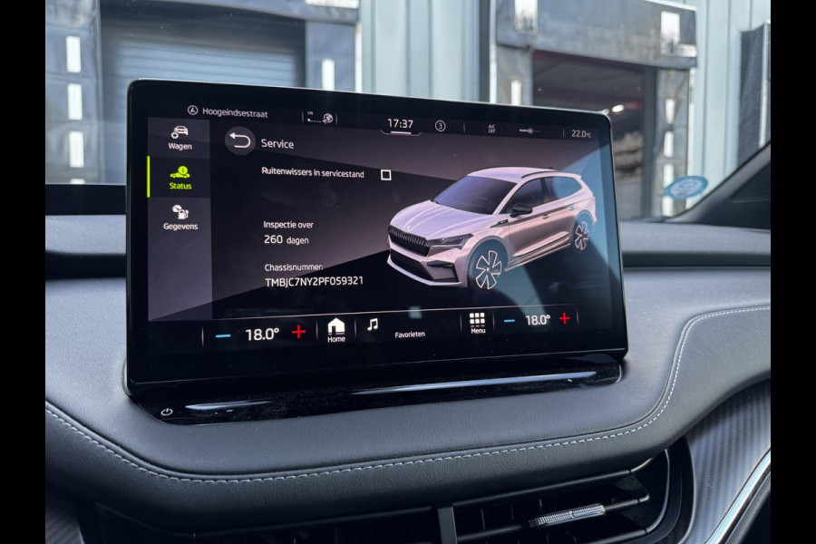 Škoda ENYAQ iV 80 Sportline Business | SOH: nnb | adaptive CC | assistentie Pakket Plus | Parkeer Pakket |
