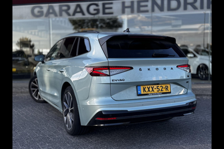 Škoda ENYAQ iV 80 Sportline Business | SOH: nnb | adaptive CC | assistentie Pakket Plus | Parkeer Pakket |