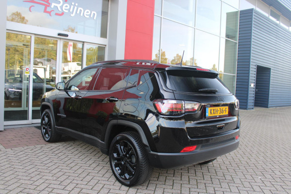 Jeep Compass 4xe 240PK Plug-in Hybrid Electric NORTH STAR | PANORAMA SCHUIF/KANTEL DAK | WINTERPACK: STOEL/STUUR/PARKEERNSENSOREN/RUITENSPROEIER VERWARMBAAR | SAFETY PACK: 360° CAMERA/DODEHOEK BEWAKING/BUITENSPIEGELS MET INSTAPVERLICHTING | 10,1" TOUCHSCREEN MET NAVIGATIE/ADAPTIVE CRUISE CONTROL INCL LANE CENTERING ASSIST/VERKEERSBORDEN INFORMATIE/DRAADLOZE TELEFOONLADER/HANDSFREE ELEKTRISCH BEDIENBARE ACHTERKLEP | PREMIUM AUDIO SYSTEEM MET 9 SPEAKERS & SUBWOOVER "ALPINE" | KEYLESS ENTRY | DRAADLOZE APPLE CARPLAY/ANDROID AUTO | 18" LICHTMETALEN VELGEN | ALL SEASON BANDEN |