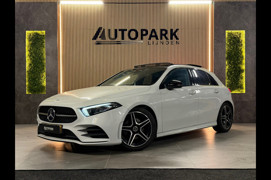 Mercedes-Benz A-Klasse 180 Business Solution AMG |PANO|MEMORY|KEYLESS|LANE ASSIST|SFEERVERLICHTING|NAP|NL AUTO|DEALER ONDERHOUDEN|