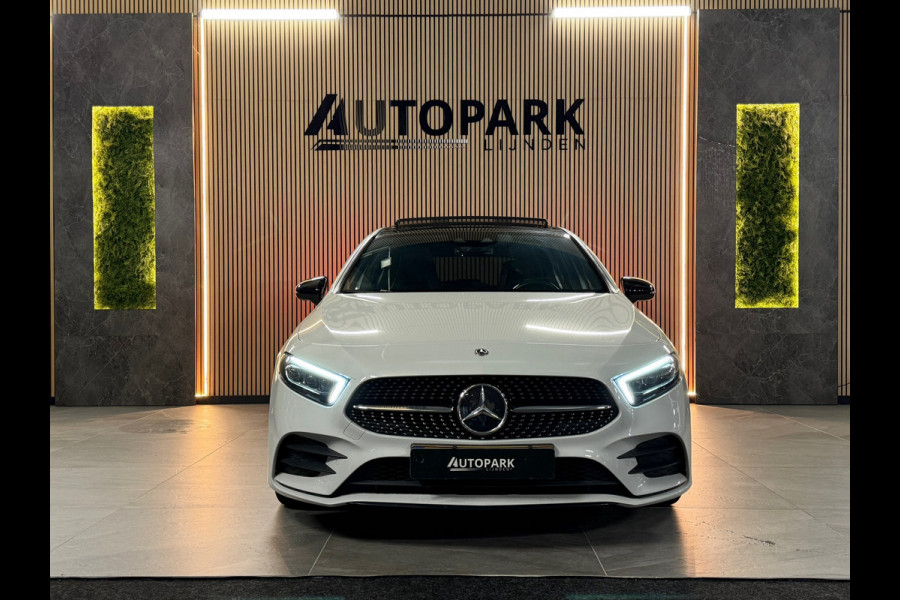 Mercedes-Benz A-Klasse 180 Business Solution AMG |PANO|MEMORY|KEYLESS|LANE ASSIST|SFEERVERLICHTING|NAP|NL AUTO|DEALER ONDERHOUDEN|