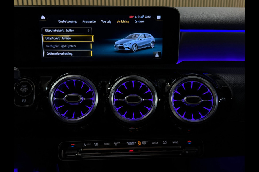 Mercedes-Benz A-Klasse 180 Business Solution AMG |PANO|MEMORY|KEYLESS|LANE ASSIST|SFEERVERLICHTING|NAP|NL AUTO|DEALER ONDERHOUDEN|