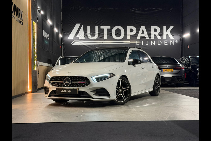 Mercedes-Benz A-Klasse 180 Business Solution AMG |PANO|MEMORY|KEYLESS|LANE ASSIST|SFEERVERLICHTING|NAP|NL AUTO|DEALER ONDERHOUDEN|