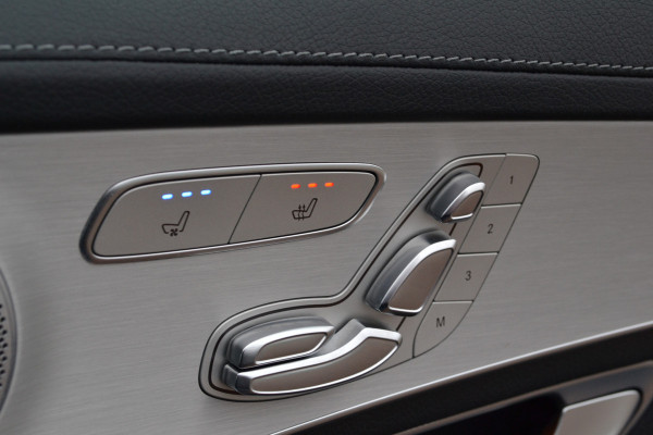 Mercedes-Benz GLC 300e 4M AMG Pano Luchtv Distr HUD 360 Stoel-ventilatie Memory Night