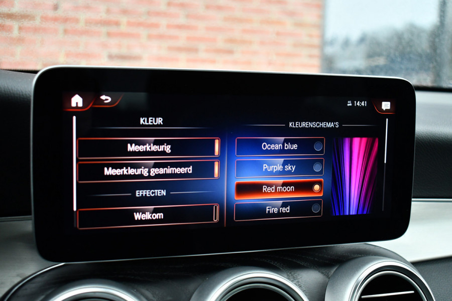 Mercedes-Benz GLC 300e 4M AMG Pano Luchtv Distr HUD 360 Stoel-ventilatie Memory Night