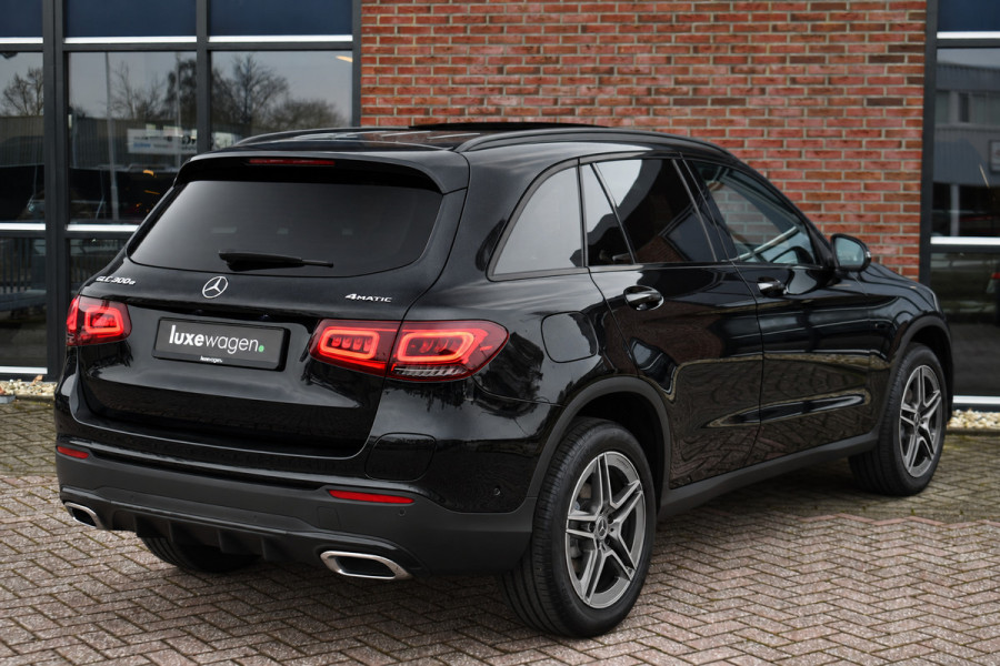 Mercedes-Benz GLC 300e 4M AMG Pano Luchtv Distr HUD 360 Stoel-ventilatie Memory Night