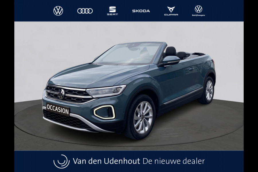 Volkswagen T-Roc Cabrio 1.5 TSI 150pk DSG Style Cabriolet | Stoelverwarming | Camera | Acc | Keyless