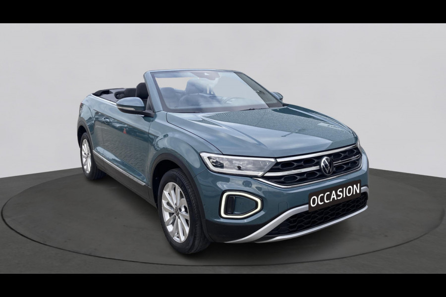 Volkswagen T-Roc Cabrio 1.5 TSI 150pk DSG Style Cabriolet | Stoelverwarming | Camera | Acc | Keyless
