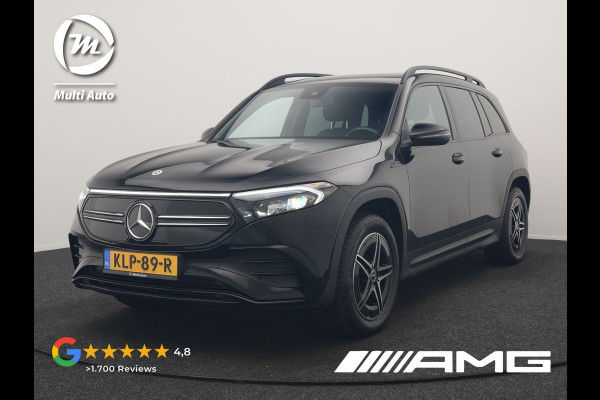 Mercedes-Benz EQB 300 4MATIC AMG Line 69,7 kWh 228pk Dealer O.H. | Camera | MBUX Widescreen Navi | Alcantara Sportstoelen Verwarmd | Sfeerverlichting | Night Pakket | Cruise Control | Virtual | DAB |
