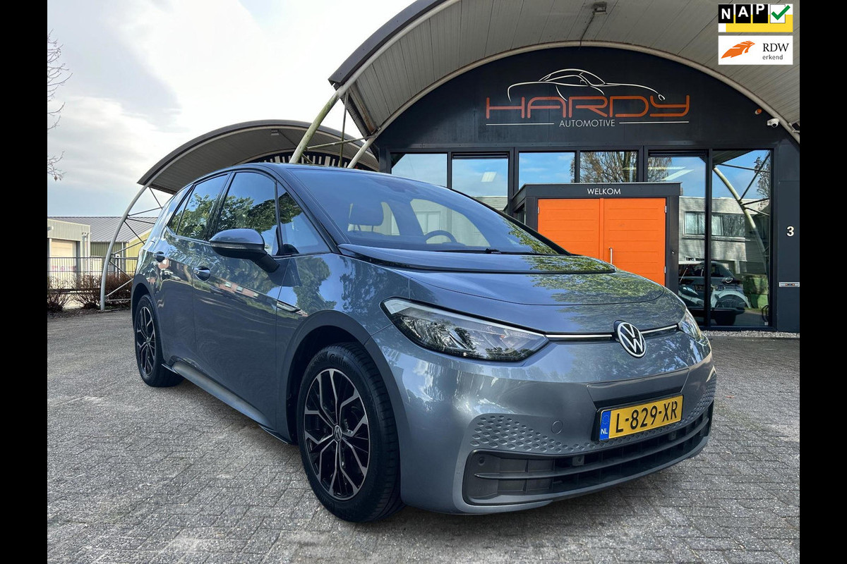Volkswagen ID.3 Life 58 kWh Adaptive Stoelverw 93% SOH Rijklaarprijs incl BTW