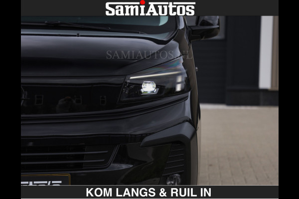 Opel Vivaro BLACK OPS | GEHEEL COMPLEET | €27950,- excl | HOUTEN VLOER EN WANDEN | 3 PERSOONS | 2 DELIG ACHTER DEUREN | LADE SCHUIF BAK | 2. FULL LED | SCHUIF DEUR | GEHEEL ZWART | MOOIE STOERE BUS |