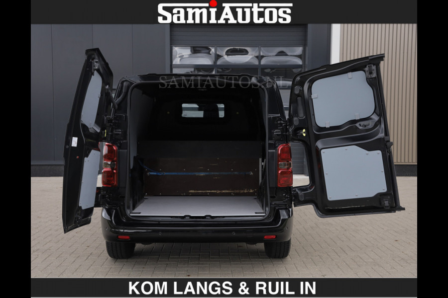 Opel Vivaro BLACK OPS | GEHEEL COMPLEET | €27950,- excl | HOUTEN VLOER EN WANDEN | 3 PERSOONS | 2 DELIG ACHTER DEUREN | LADE SCHUIF BAK | 2. FULL LED | SCHUIF DEUR | GEHEEL ZWART | MOOIE STOERE BUS |