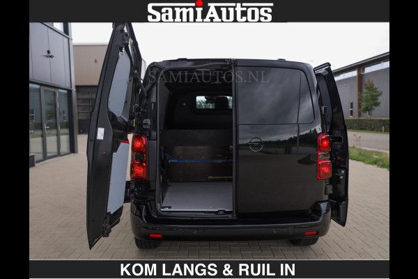 Opel Vivaro BLACK OPS | GEHEEL COMPLEET | €27950,- excl | HOUTEN VLOER EN WANDEN | 3 PERSOONS | 2 DELIG ACHTER DEUREN | LADE SCHUIF BAK | 2. FULL LED | SCHUIF DEUR | GEHEEL ZWART | MOOIE STOERE BUS |