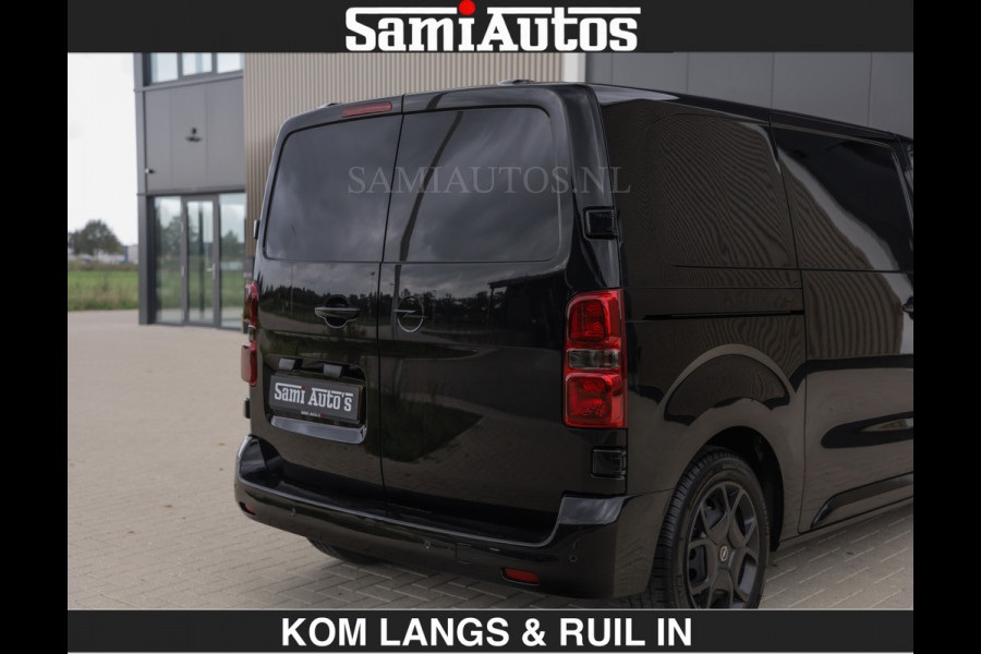 Opel Vivaro BLACK OPS | GEHEEL COMPLEET | €27950,- excl | HOUTEN VLOER EN WANDEN | 3 PERSOONS | 2 DELIG ACHTER DEUREN | LADE SCHUIF BAK | 2. FULL LED | SCHUIF DEUR | GEHEEL ZWART | MOOIE STOERE BUS |
