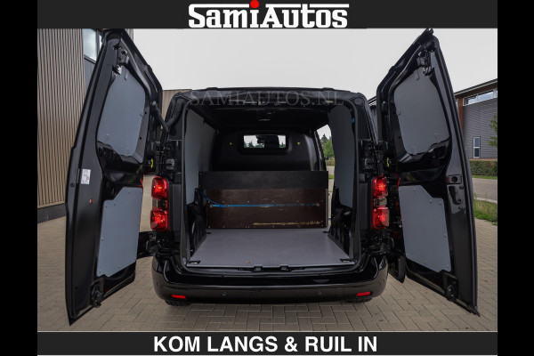 Opel Vivaro BLACK OPS | GEHEEL COMPLEET | €27950,- excl | HOUTEN VLOER EN WANDEN | 3 PERSOONS | 2 DELIG ACHTER DEUREN | LADE SCHUIF BAK | 2. FULL LED | SCHUIF DEUR | GEHEEL ZWART | MOOIE STOERE BUS |