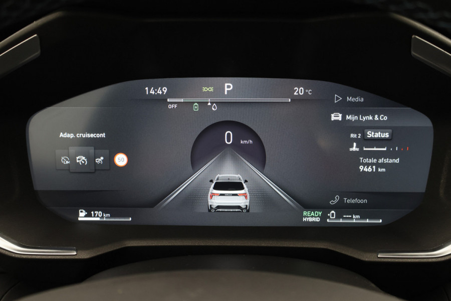 Lynk & Co 01 1.5 Plug-in Hybrid 360° Camera, Panoramadak, Zwarte hemel, ACC, Apple Carplay, Infinity Sound, DAB, 20''