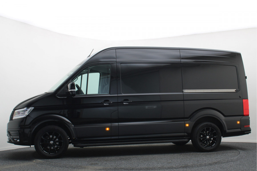 Volkswagen Crafter 35 2.0 TDI DSG 140 PK L2H2 2x schuifdeur, LED, 3-Zits, ACC, Camera, Apple Carplay, Sidesteps, DAB, PDC, 18''