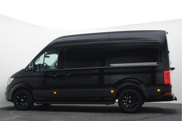 Volkswagen Crafter 35 2.0 TDI DSG 140 PK L2H2 2x schuifdeur, LED, 3-Zits, ACC, Camera, Apple Carplay, Sidesteps, DAB, PDC, 18''