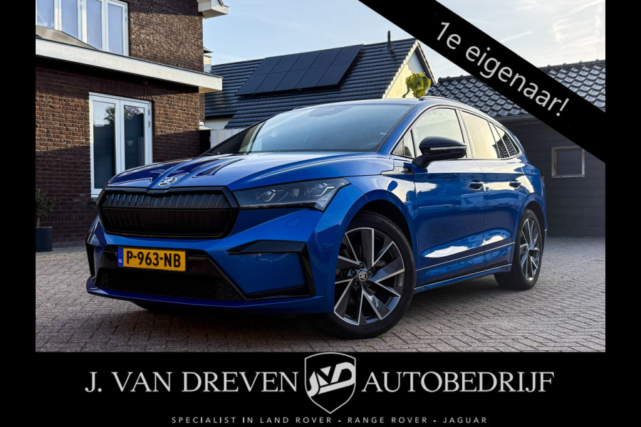 Škoda ENYAQ iV 60 Sportline - Cruise, Stoelverw., Achteruitrijcamera, 1e eigenaar, Stuurverw ! !