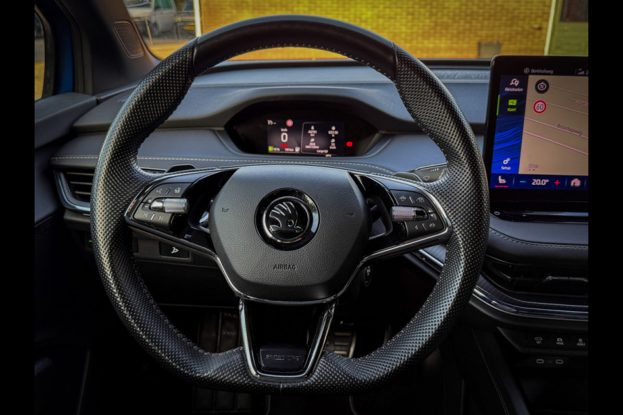 Škoda ENYAQ iV 60 Sportline - Cruise, Stoelverw., Achteruitrijcamera, 1e eigenaar, Stuurverw ! !
