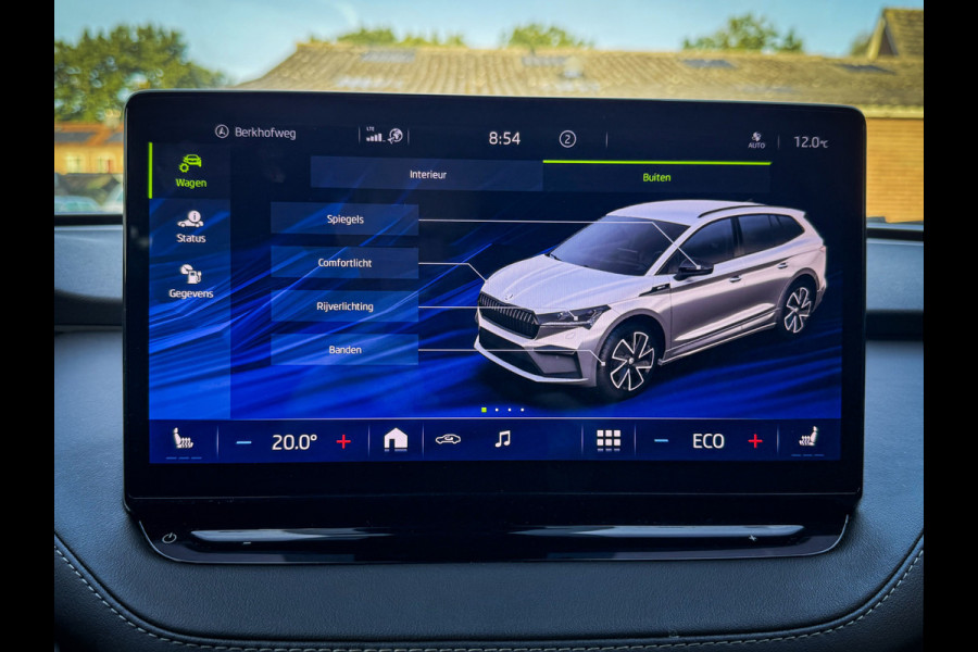 Škoda ENYAQ iV 60 Sportline - Cruise, Stoelverw., Achteruitrijcamera, 1e eigenaar, Stuurverw ! !