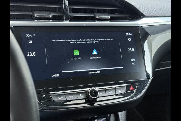 Opel Corsa 1.2T 101PK Camera PDC-a+v Navi Apple Carplay Android EleganceStoel+Stuurverwarming Regen-Lichtsensor Keyless entry/start Privacy Glas Lmv Led Bluetooth Lane Assist Isofix 1e Eigenaar Dealeronderhouden Origineel Nederlandse Auto