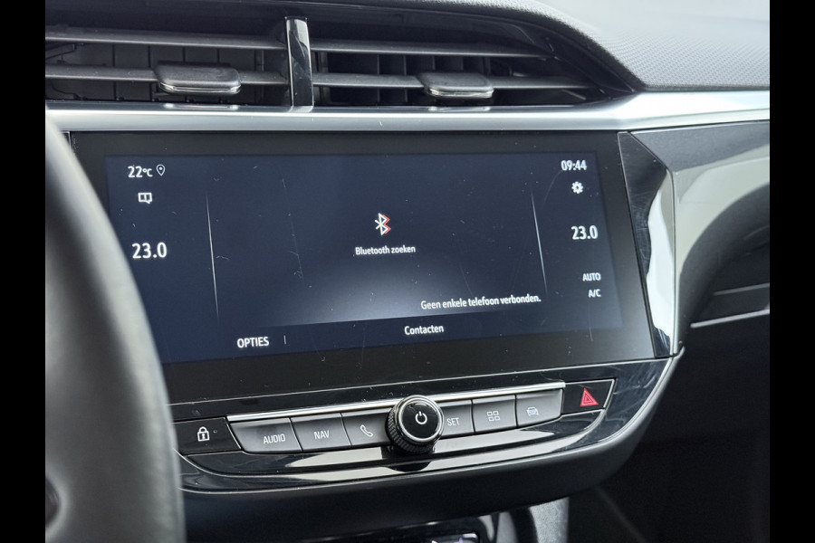 Opel Corsa 1.2T 101PK Camera PDC-a+v Navi Apple Carplay Android EleganceStoel+Stuurverwarming Regen-Lichtsensor Keyless entry/start Privacy Glas Lmv Led Bluetooth Lane Assist Isofix 1e Eigenaar Dealeronderhouden Origineel Nederlandse Auto