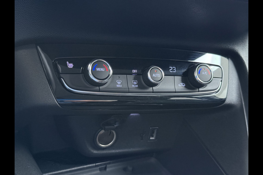 Opel Corsa 1.2T 101PK Camera PDC-a+v Navi Apple Carplay Android EleganceStoel+Stuurverwarming Regen-Lichtsensor Keyless entry/start Privacy Glas Lmv Led Bluetooth Lane Assist Isofix 1e Eigenaar Dealeronderhouden Origineel Nederlandse Auto