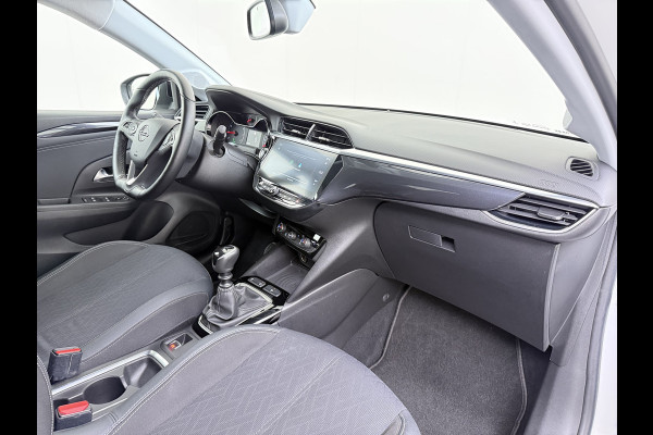 Opel Corsa 1.2T 101PK Camera PDC-a+v Navi Apple Carplay Android EleganceStoel+Stuurverwarming Regen-Lichtsensor Keyless entry/start Privacy Glas Lmv Led Bluetooth Lane Assist Isofix 1e Eigenaar Dealeronderhouden Origineel Nederlandse Auto