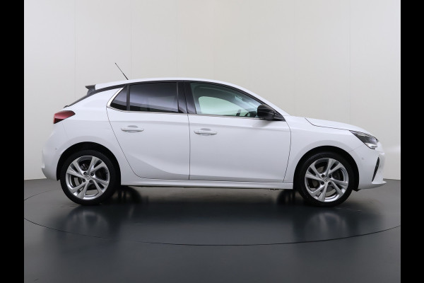 Opel Corsa 1.2T 101PK Camera PDC-a+v Navi Apple Carplay Android EleganceStoel+Stuurverwarming Regen-Lichtsensor Keyless entry/start Privacy Glas Lmv Led Bluetooth Lane Assist Isofix 1e Eigenaar Dealeronderhouden Origineel Nederlandse Auto