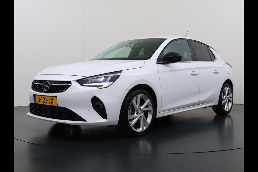 Opel Corsa 1.2T 101PK Camera PDC-a+v Navi Apple Carplay Android EleganceStoel+Stuurverwarming Regen-Lichtsensor Keyless entry/start Privacy Glas Lmv Led Bluetooth Lane Assist Isofix 1e Eigenaar Dealeronderhouden Origineel Nederlandse Auto