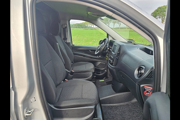 Mercedes-Benz Vito 114 CDI L2H1 Cruise control, Airco, Pdc, Carplay, Navi, Camera, Led, Lane-assist, Stoelverwarming, Werkplaats-Inrichting, Achterdeuren, 136 pk, Automaat