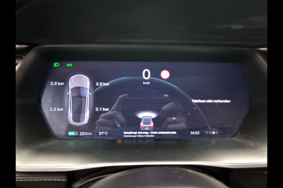 Tesla Model S 75D Base | Origineel NL | SOH 86,2 % | Leder | Panoramadak | Elek. Kofferklep | Stoelverwarming | Camera |