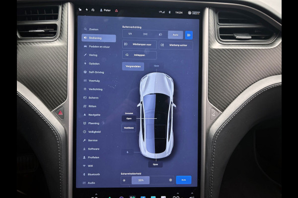 Tesla Model S 75D Base | Origineel NL | SOH 86,2 % | Leder | Panoramadak | Elek. Kofferklep | Stoelverwarming | Camera |