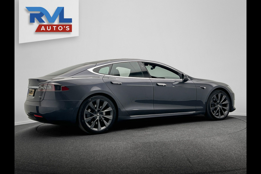 Tesla Model S 75D Base | Origineel NL | SOH 86,2 % | Leder | Panoramadak | Elek. Kofferklep | Stoelverwarming | Camera |