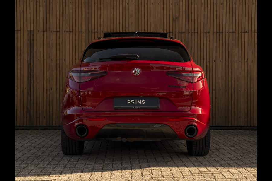 Alfa Romeo Stelvio 2.0T 280pk AWD Veloce | Pano-dak | CarPlay | Adapt. cruise | Lederen dash.