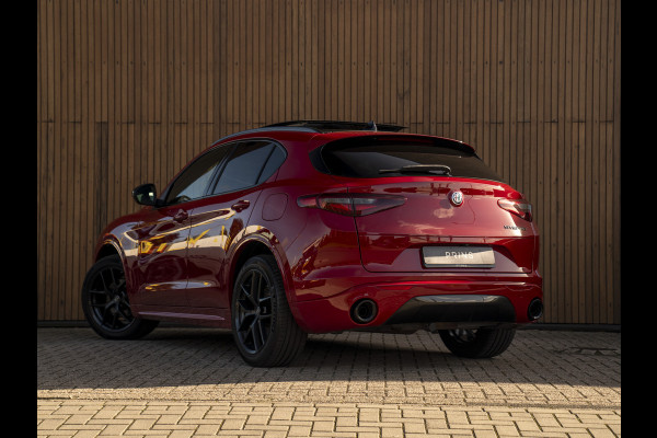 Alfa Romeo Stelvio 2.0T 280pk AWD Veloce | Pano-dak | CarPlay | Adapt. cruise | Lederen dash.